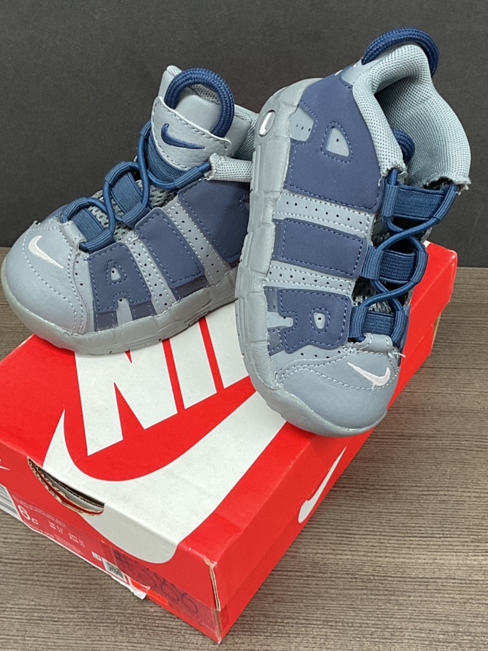 Nike Air More Uptempo TD "Georgetown Hoyas"